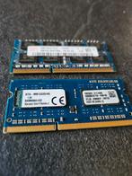 Laptop Geheugen - 4GB DDR3, Computers en Software, RAM geheugen, Gebruikt, DDR3, Ophalen of Verzenden, Laptop