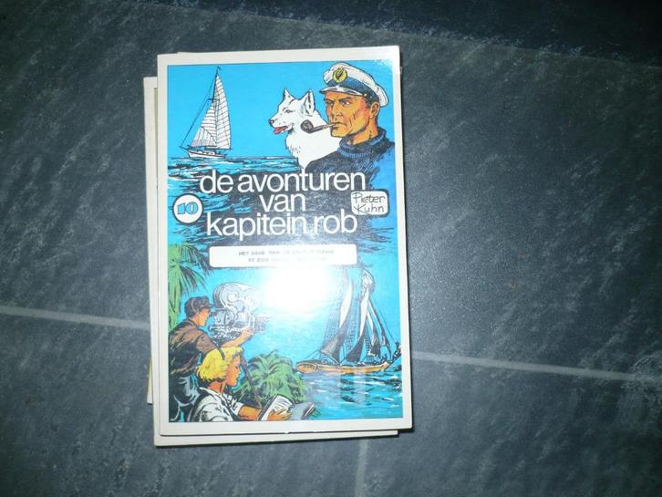 3 pockets en 1 oblong van kapitein rob, Boeken, Stripboeken, Gelezen, Meerdere stripboeken, Ophalen of Verzenden