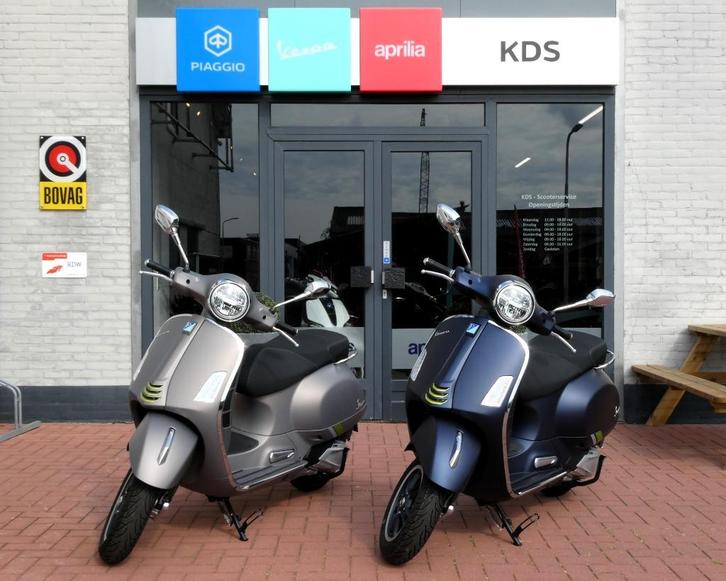 Vespa GTS 310 SuperTech HPE E5+ KORTING!, Motoren, Motoren | Piaggio, Bedrijf, Scooter, 12 t/m 35 kW, 1 cilinder, ABS, LED Verlichting