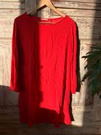 Rode Vanilia ruffles jurk mt 38 viscose, Knielengte, Maat 38/40 (M), Ophalen of Verzenden, Zo goed als nieuw