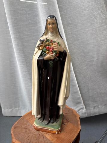 Beeld Theresia van Liseux  - 40cm - Beschadigd beschikbaar voor biedingen