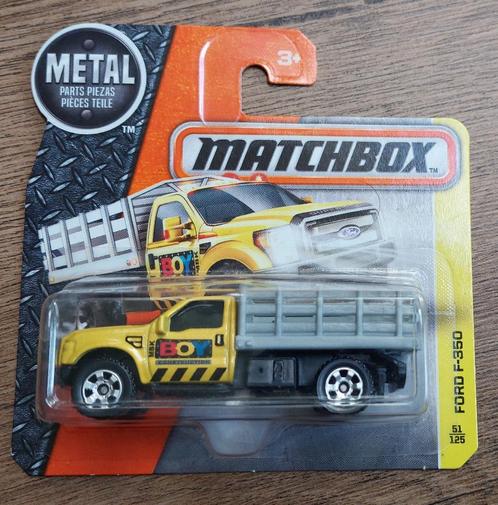 Matchbox Ford F-350 (2) 1/64, Hobby en Vrije tijd, Modelauto's | Overige schalen, Nieuw, Auto, Ophalen of Verzenden