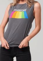 America Today singlet tanktop top GILL taupe Polaroid XS, Nieuw, Ophalen of Verzenden, Zonder mouw, Maat 34 (XS) of kleiner