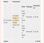 Zoete Zusjes 7 dec in Meerpaal, Tickets en Kaartjes, Theater | Cabaret en Komedie, Twee personen, December