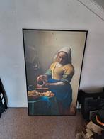 Schilderij melkmeisje, Huis en Inrichting, Ophalen, Schilderij, 75 cm of meer