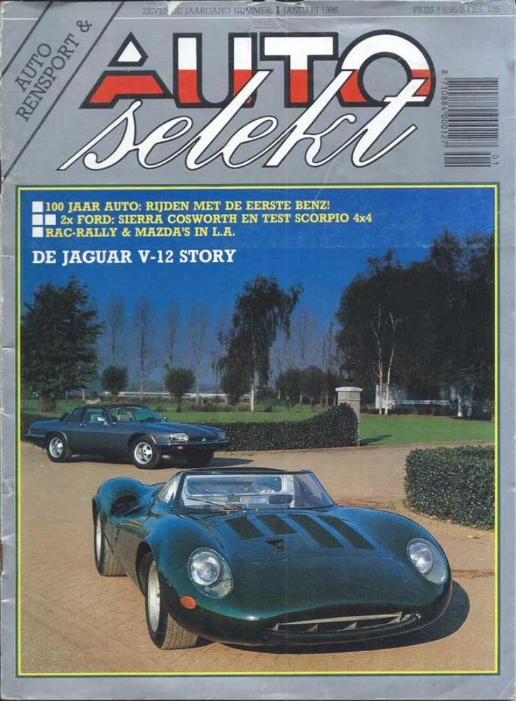 Autoselekt 1 1986 : Mazda RX7 - Ford Scorpio 4x4 - Jaguar, Boeken, Auto's | Folders en Tijdschriften, Gelezen, Algemeen, Ophalen of Verzenden