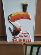 GUINNESS BEER-235- "LOVELY DAY FOR A GUINNESS "TOEKAN., Ophalen, Nieuw, Reclamebord, Plaat of Schild, Overige merken
