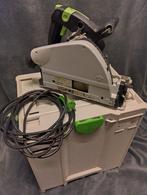 festool ts55 ebq invalzaag, Ophalen, Gebruikt, Invalzaag, 30 tot 70 mm