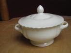 Groente aardappelschaal Lazaruspoort Gouda wit, Antiek en Kunst, Curiosa en Brocante, Verzenden