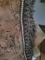Oud gobelin kussen, Huis en Inrichting, Woonaccessoires | Kussens, Heikant 21 Kaatsheuvel, Overige kleuren, Belle Vieille Brocante