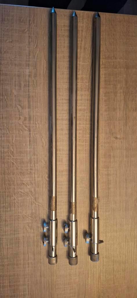 Banksticks set voor karpervissen, Watersport en Boten, Hengelsport | Karpervissen, Gebruikt, Overige typen, Ophalen of Verzenden