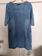 Denim spijkerjurk met studs, van Tencel, lichtblauw, mt XL, Blauw, Maat 46/48 (XL) of groter, Ophalen of Verzenden, Zo goed als nieuw