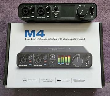 MOTU M4 USB C 4x4 Audio interface  beschikbaar voor biedingen