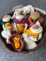 Kerststal van vilt stal ook opbergdoos mooi gemaakt vilten, Ophalen of Verzenden, Zo goed als nieuw