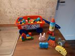Kar met blokjes, Kinderen en Baby's, Speelgoed | Houten speelgoed, Ophalen, Gebruikt, Overige typen