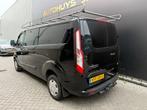 Ford Transit Custom 300 2.0 TDCI L2H1 Trend DC, Auto's, Voorwielaandrijving, 4 cilinders, Zwart, Origineel Nederlands