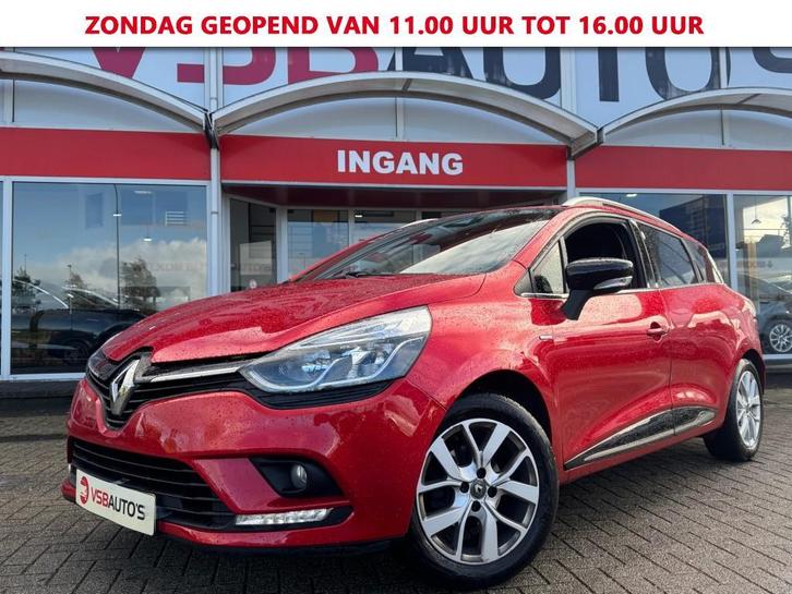 Renault CLIO 0.9 TCE 90PK LIMITED LED NAVI TREKHAAK CAMERA A, Auto's, Renault, Bedrijf, Clio, ABS, Airbags, Airconditioning, Alarm