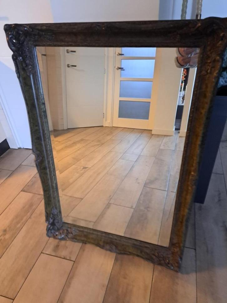 spiegel vintage, Antiek en Kunst, Antiek | Spiegels, 50 tot 100 cm, 100 tot 150 cm, Rechthoekig, Ophalen