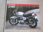 Kawasaki Z750 ( Z750-L1 ) brochure folder, Motoren, Handleidingen en Instructieboekjes, Kawasaki