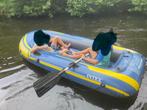 Rubberen roeiboot/ visboot groot 3 personen zgan, Ophalen, Zo goed als nieuw