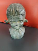 Meisjeskopje gesigneerd, Ophalen of Verzenden