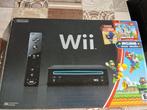 wii console, Ophalen of Verzenden, Gebruikt, Met 1 controller, Met games