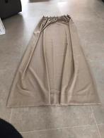 Champagne kleur gordijnen., Ophalen, Zo goed als nieuw