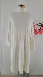 Vintage Trui Jurk met Col - 1 meter, Kleding | Dames, Truien en Vesten, Beige, Maat 46/48 (XL) of groter, Ophalen of Verzenden
