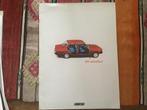 autofolder Fiat 131 mirafiori jaren 70, Ophalen of Verzenden, Overige merken