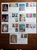 FDC Eerste Dag Enveloppen Vaticaan, 7 stuks, Postzegels en Munten, Postzegels | Eerstedagenveloppen, Verzenden, Onbeschreven, Europa