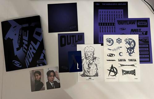 Ateez Outlaw albums met pob, Cd's en Dvd's, Cd's | Wereldmuziek, Zo goed als nieuw, Aziatisch, Verzenden