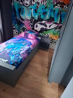 Woood Dennis Slaapkamerset - Compleet!, Huis en Inrichting, 90 cm, Eenpersoons, Ophalen of Verzenden, Zo goed als nieuw