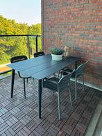Manifesto Sora grijs antraciet dining tuintafel 160x90x74cm, Tuin en Terras, Ophalen, Zo goed als nieuw, Rechthoekig, Aluminium