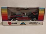 Alfa Romeo Brabham Parmalat oude Bburago metal 1:14 KRD, Ophalen of Verzenden, Zo goed als nieuw, Auto