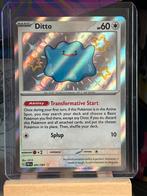 Ditto 201/091 - Paldean Fates, Ophalen of Verzenden, Zo goed als nieuw, Losse kaart, Foil