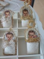 Mooie kersthangers met antieke tinsel, Antiek en Kunst, Ophalen of Verzenden