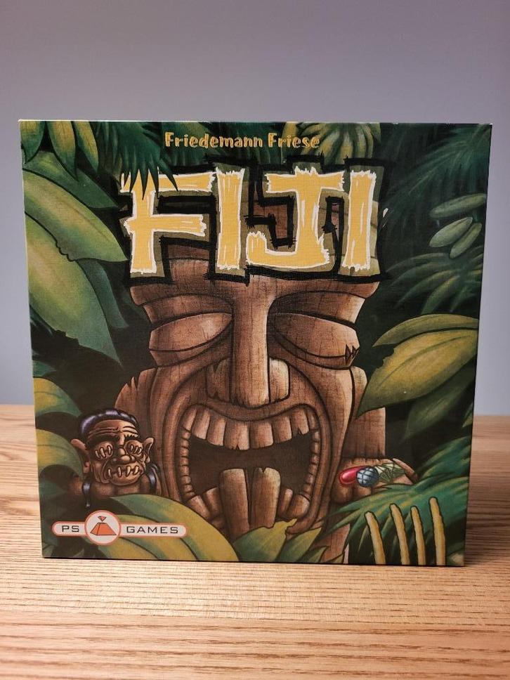 Bordspel Fiji, Hobby en Vrije tijd, Gezelschapsspellen | Bordspellen, Zo goed als nieuw, Een of twee spelers, Drie of vier spelers