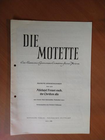 Hammerschmidt, Andreas. Alleluja! Freuet euch, ihr Christe  beschikbaar voor biedingen