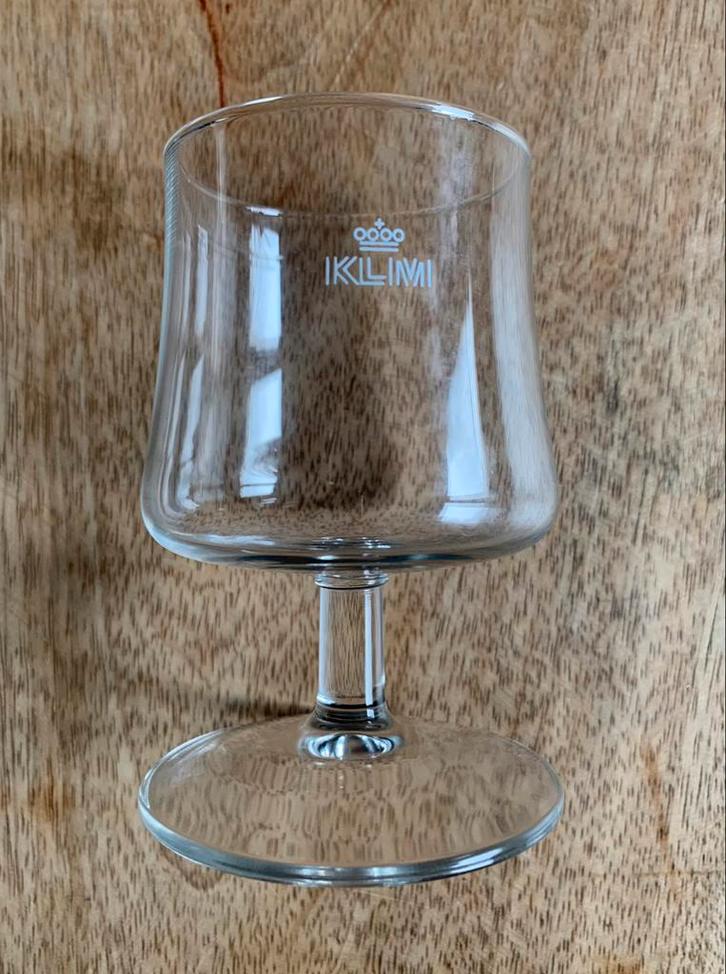 KLM Glas, Verzamelen, Luchtvaart en Vliegtuigspotten, Ophalen of Verzenden