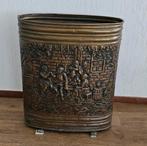 Koperen Paraplubak met Afbeelding, Ophalen, Gebruikt, Metaal