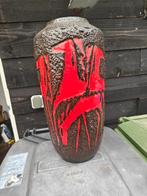 Vintage scheurich fat lava keramiek vaas 517 45, Antiek en Kunst, Ophalen