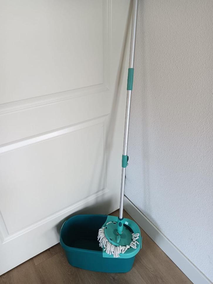 Leifheit Rotatie Clean Twist Disc Mop, Huis en Inrichting, Schoonmaakartikelen, Mop of Dweil, Ophalen