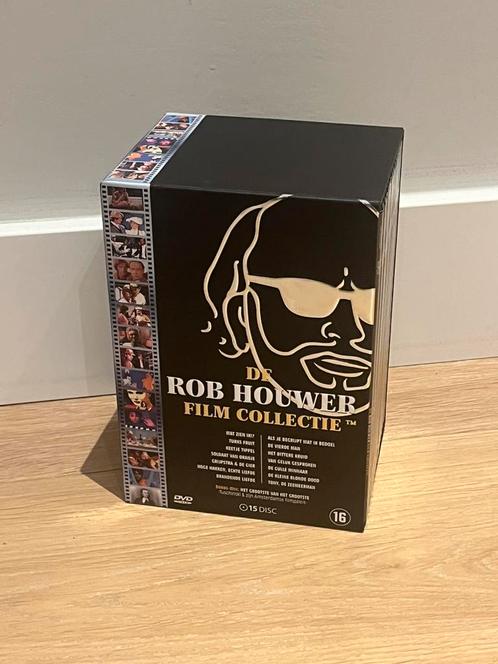 Rob Houwer Film collectie (dvd) verzamelbox 15 stuks, Cd's en Dvd's, Dvd's | Cabaret en Sketches, Zo goed als nieuw, Overige typen