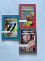 Basiskennis boeken voor toelatingstoetsen pabo, Verzenden, HBO, Zo goed als nieuw, Noordhoff Uitgevers