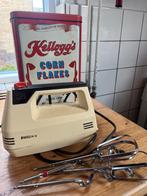 Retro Philips Handmixer HR 1190 - Werkt Prima!, Minder dan 1 liter, Ophalen of Verzenden, Gebruikt, 3 snelheden of meer