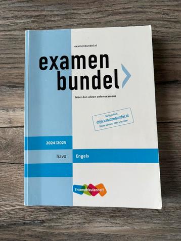 Examenbundel havo Engels 2024- 2025 beschikbaar voor biedingen
