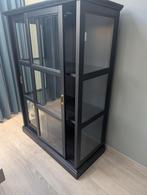 Vitrinekast IKEA Malsjō, Huis en Inrichting, Kasten | Vitrinekasten, Ophalen, Gebruikt, 100 tot 150 cm, 100 tot 150 cm