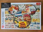 Trefl puzzel met cartoons van Mickey Mouse, Ophalen of Verzenden, 500 t/m 1500 stukjes, Zo goed als nieuw, Legpuzzel