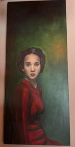 Hand geschilderd schilderij conny verschuren, Antiek en Kunst, Ophalen