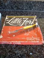 12 little forks zwart met goud in doosje, Ophalen of Verzenden